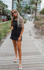 The Sophia Black Tank Dress by Salty Wave