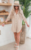 khaki shirt dress