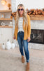 Our Favorite Boyfriend Cardigan - Mustard