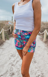Vibrant Lighthouse Perfect Everyday Chino Shorts by Salty Wave