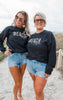 Beach Life Sweatshirt Crewneck Sweatshirt**