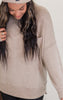 Brushed Melange Drop Shoulder Oversized Sweater | Zenana