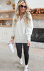 The Meredith Heather Long Sleeve Half Zip Pullover