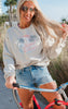 Sunset Chaser Graphic Crewneck Sweatshirt**