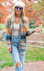 Jolene Jolene Aztec Sweater Cardigan