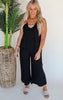 Black Sleeveless Jumpsuit - Final Sale