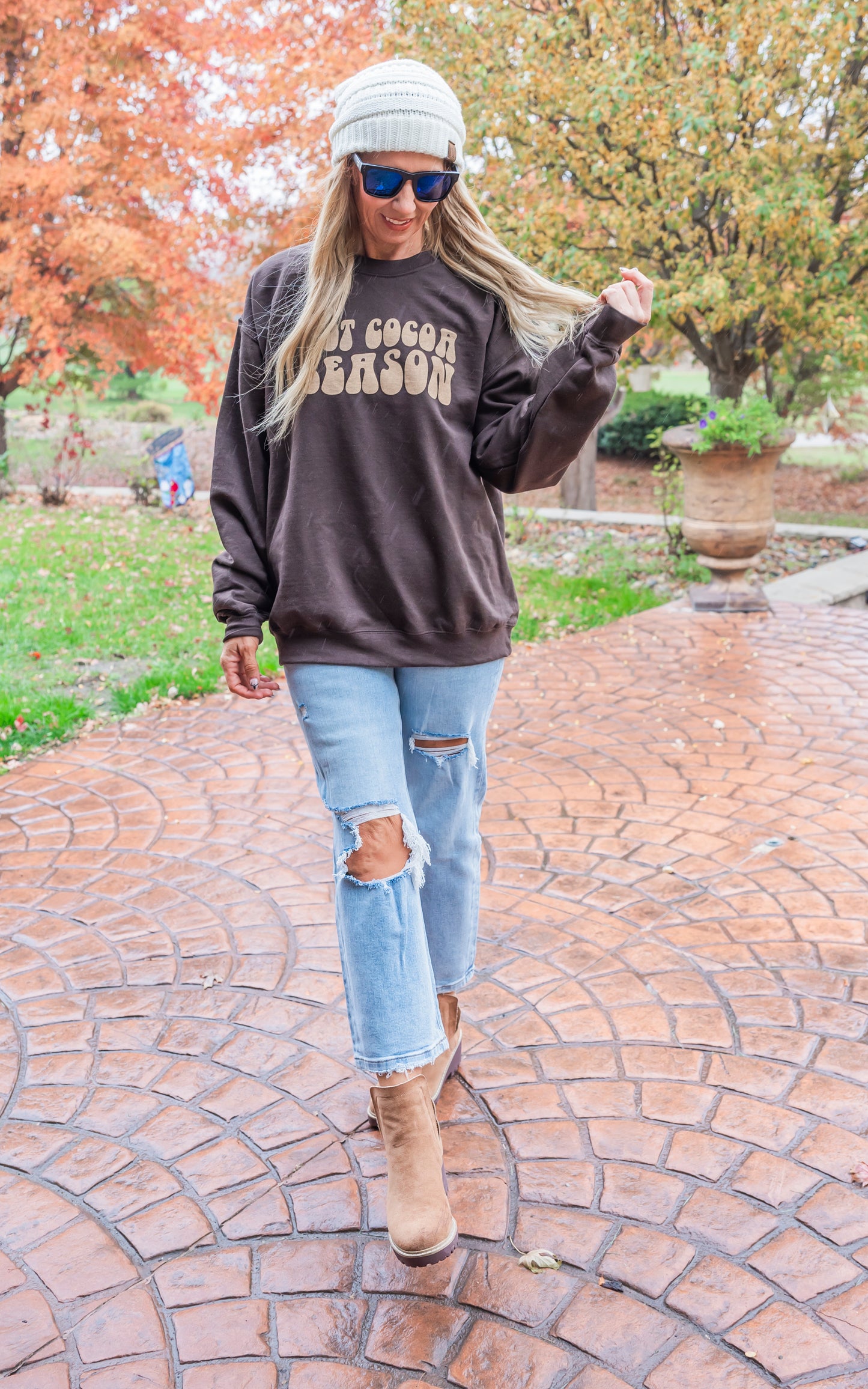 Hot Cocoa Crewneck Sweatshirt**