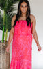 Vivid Leopard Strapless Maxi Dress - Final Sale