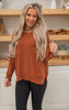 Inside Out Seam Knit Sweater