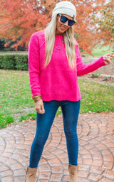 Raglan Chenille Sweater