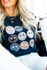 Smiles All Around Graphic Crewneck Sweatshirt