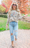 Thankful Vibes Crewneck Sweatshirt**