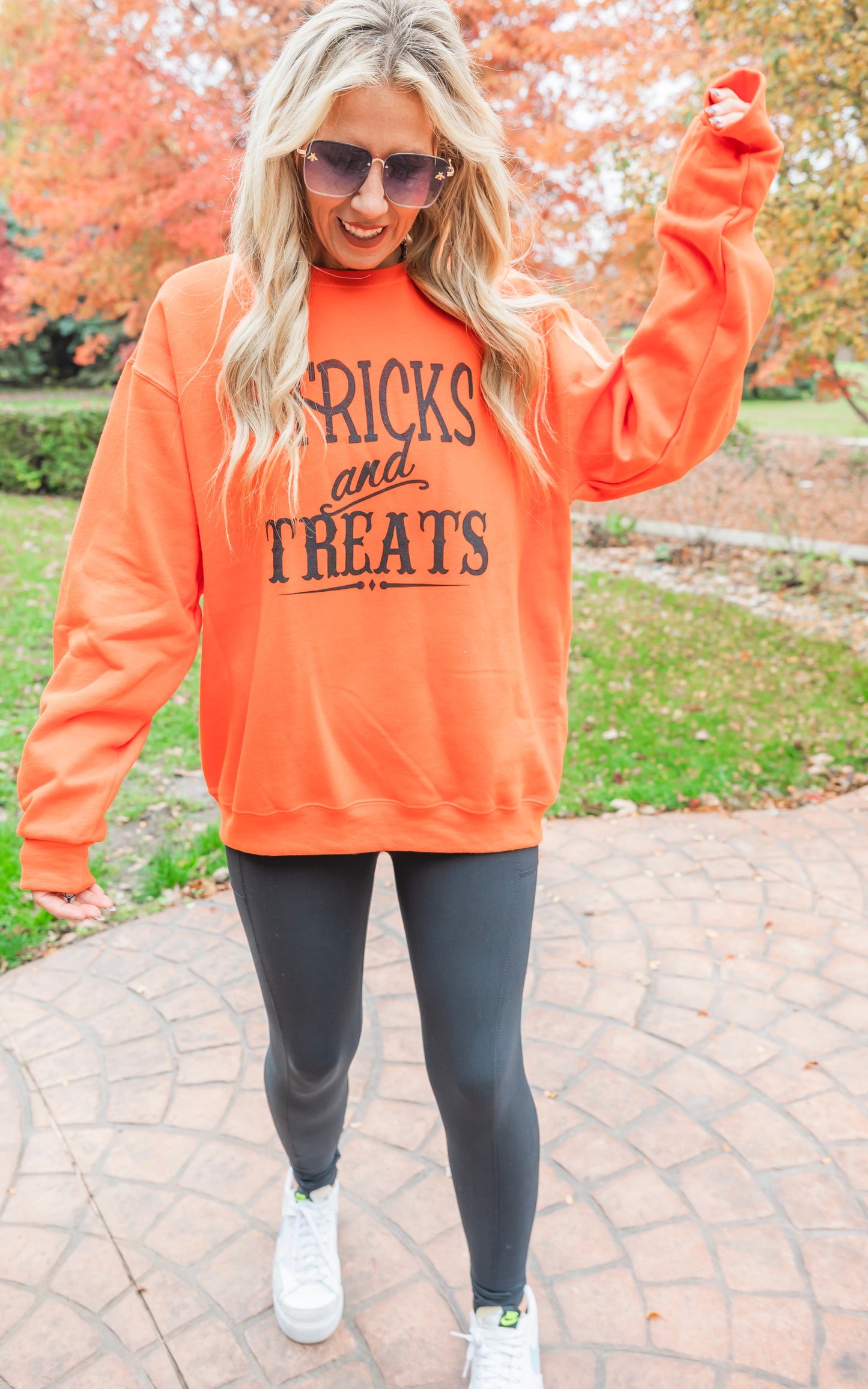 Tricks & Treats Crewneck Sweatshirt**