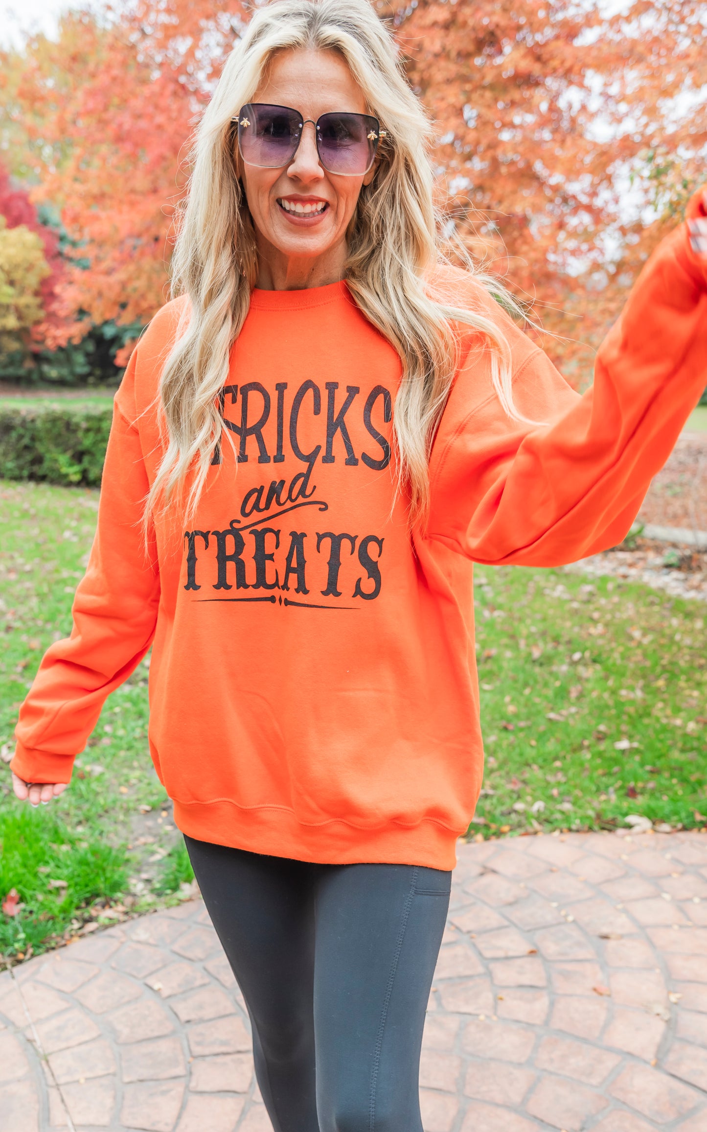 Tricks & Treats Crewneck Sweatshirt**