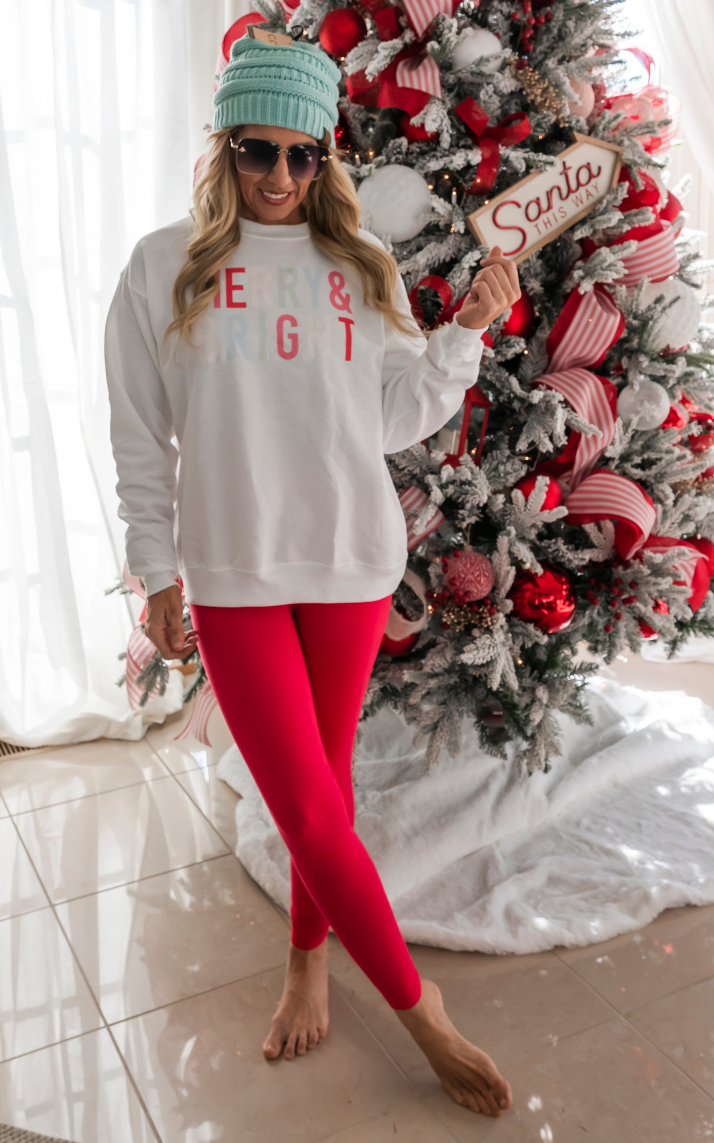 Colorful Merry & Bright Sweatshirt