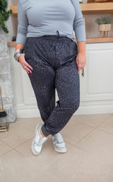 Black Cheetah Everyday Joggers by Salty Wave