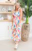 Painted in Tropical Colors Maxi Dress - Final Sale