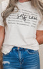 Self Love is.. Garment Dyed Graphic T-shirt