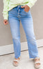 MICA | The Claudia Super Soft Super High Rise Wide Leg Denim Jeans