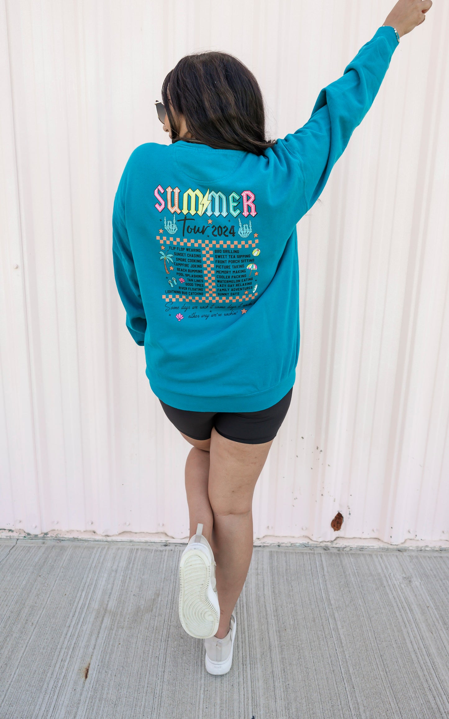 Summer Tour Graphic Sweatshirt | Comfort Colors