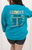 Summer Tour Graphic Sweatshirt | Comfort Colors