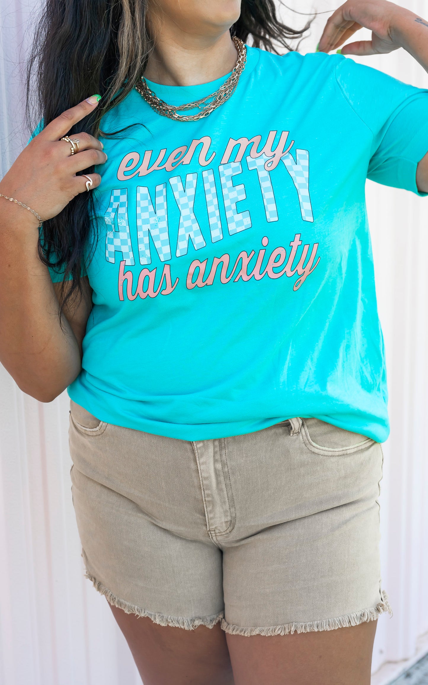 Even My Anxiety Has Anxiety Graphic T-shirt