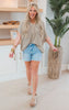 Taupe Thick Knit Boxy Top - Final Sale