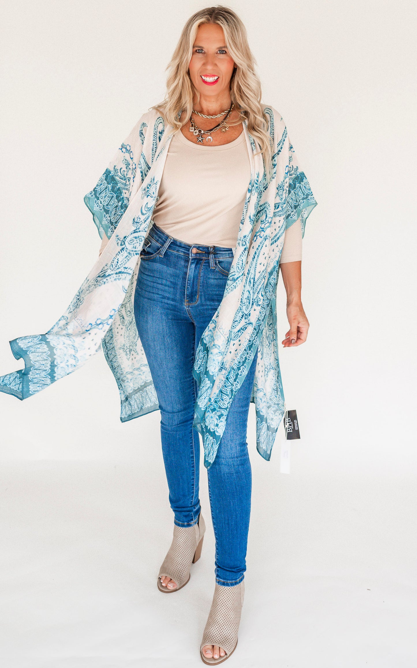 Mykene Paisley Kimono - Final Sale