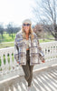 Taupe Faux Sherpa Coat