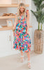 St Tropez Floral Maxi Dress - Final Sale