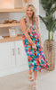 St Tropez Floral Maxi Dress - Final Sale