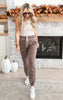 The Cloud Acid Wash Fleece Sweatpants | Zenana