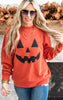 Get Pumpkin Faced Crewneck Sweatshirt** - Final Sale