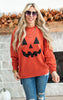 Get Pumpkin Faced Crewneck Sweatshirt** - Final Sale