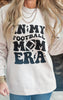 In My Football Mom Era Crewneck Sweatshirt** - Final Sale