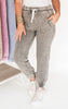 Crisp Morning Fleece Joggers | ZENANA