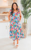 St Tropez Floral Maxi Dress - Final Sale