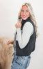 Reversible Fleece Vest With Side Pockets - Final Sale