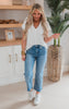 The Adele High Rise Straight Denim Jeans | Flying Monkey by Vervet