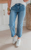 The Adele High Rise Straight Denim Jeans | Flying Monkey by Vervet