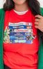 Christmas Movie Night Graphic T-shirt