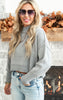 Meet Me Later Oversized Cropped Sweater - Final Sale