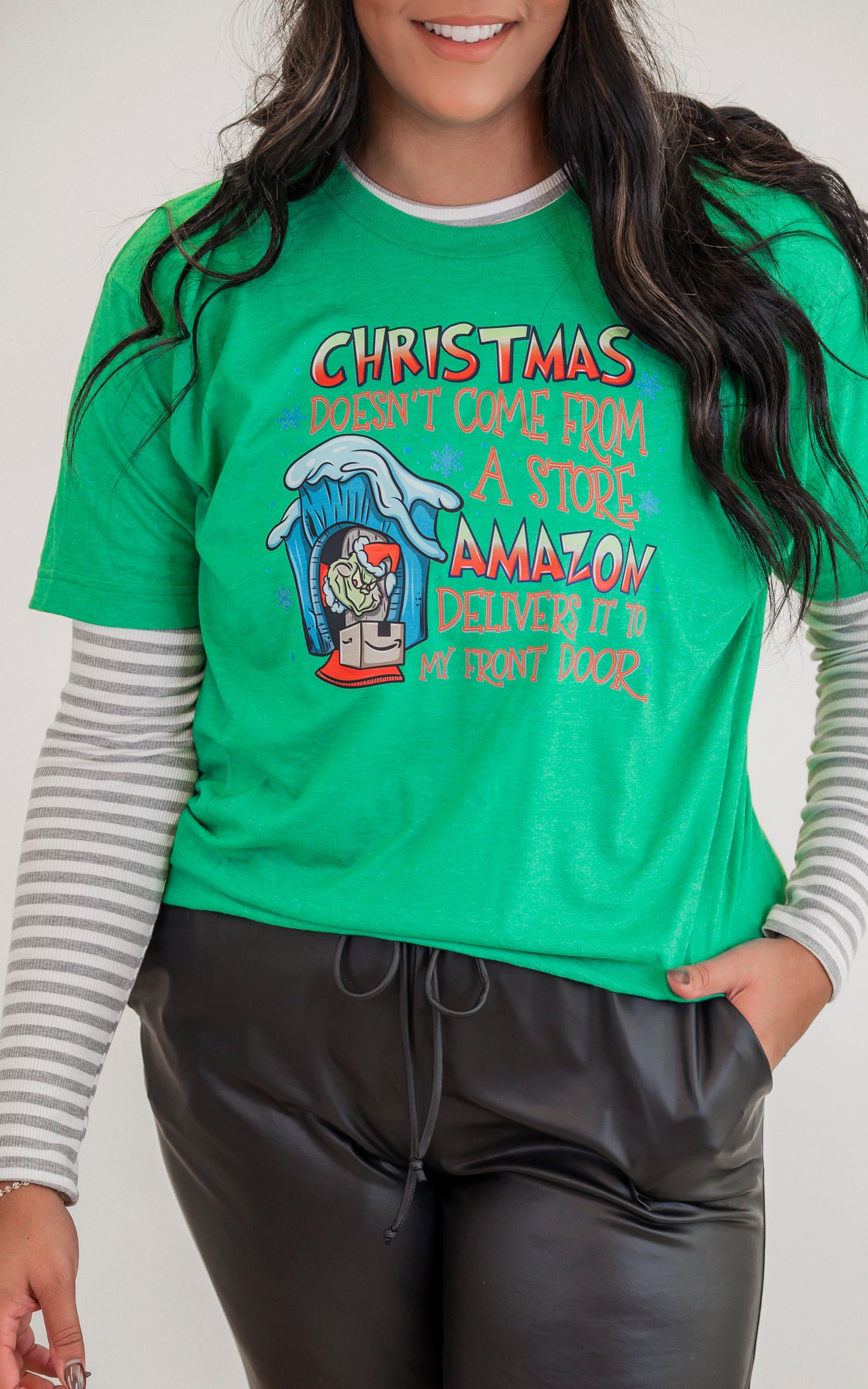 Christmas Doesn't Come From Store... Graphic T-shirt