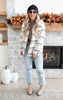 Ivory Plaid Shacket