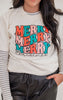 Merry Merry Merry Christmas Graphic T-shirt