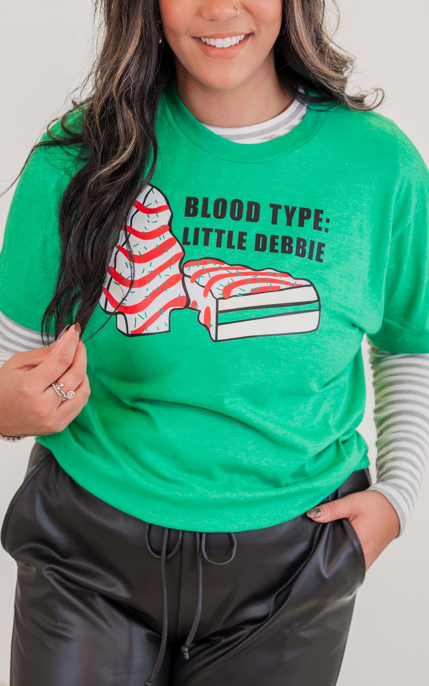 My Blood Type is Lil Debbie Graphic T-shirt