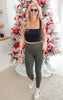 High Waist Yoga Leggings with Side Pockets - Final Sale