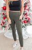 High Waist Yoga Leggings with Side Pockets - Final Sale