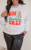 OH Christmas Tree Graphic Crewneck Sweatshirt