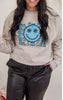 Yes Im Cold Graphic Crewneck Sweatshirt